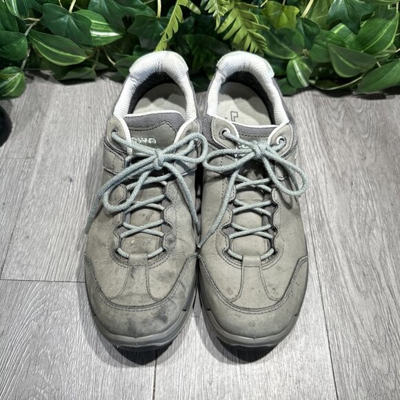 Lowa Locarno GTX Lo Hiking Shoes Brown Leather Waterproof Women 9.5 - Picture 2 of 11